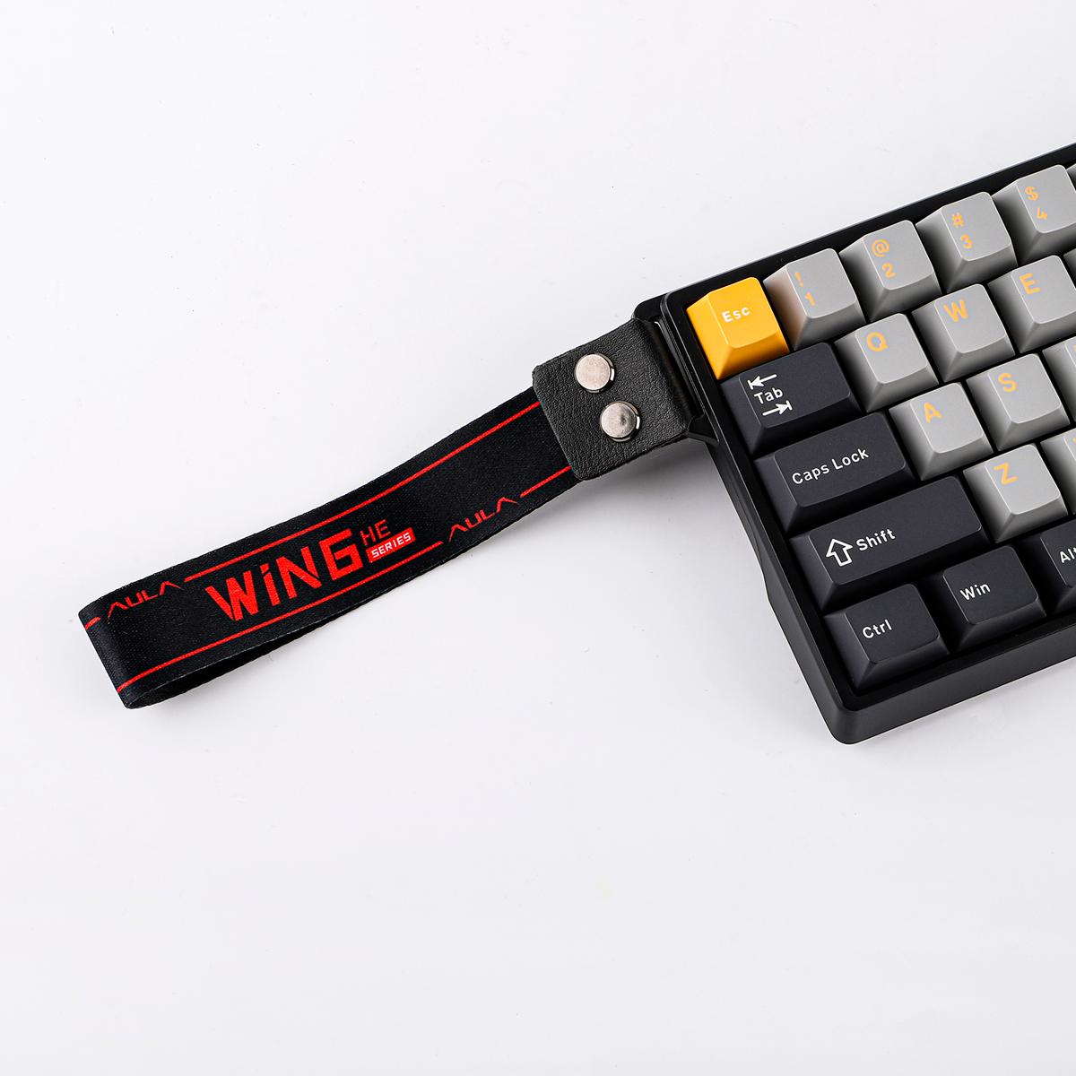 Teclado Gamer AULA WIN68 HEMAX Anti-Ghosting NKRO Cabo USB-C Removível
