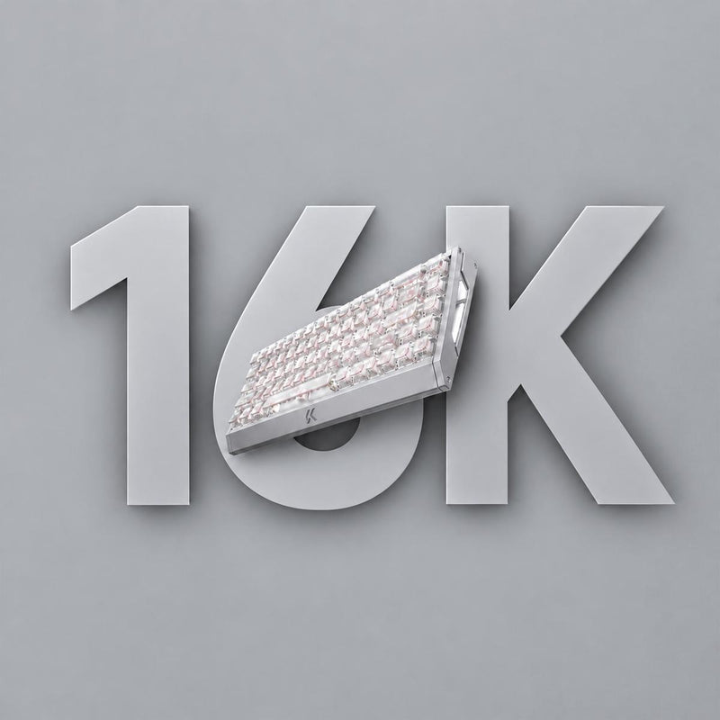 Teclado Hall Effect MCHOSE Ace68 GT com Atuação Ajustável Iluminação ARGB