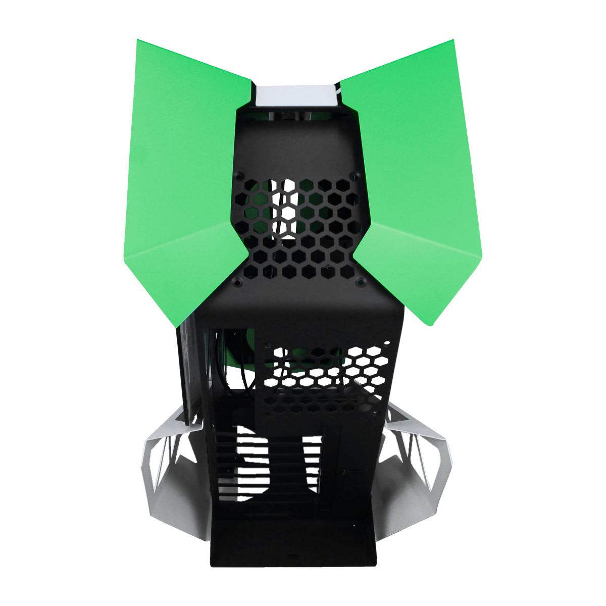 Gabinete Gamer Aitek RGB Lateral Vidro Temperado Suporte Water Cooler 240mm - DELTA-VIPER-GA