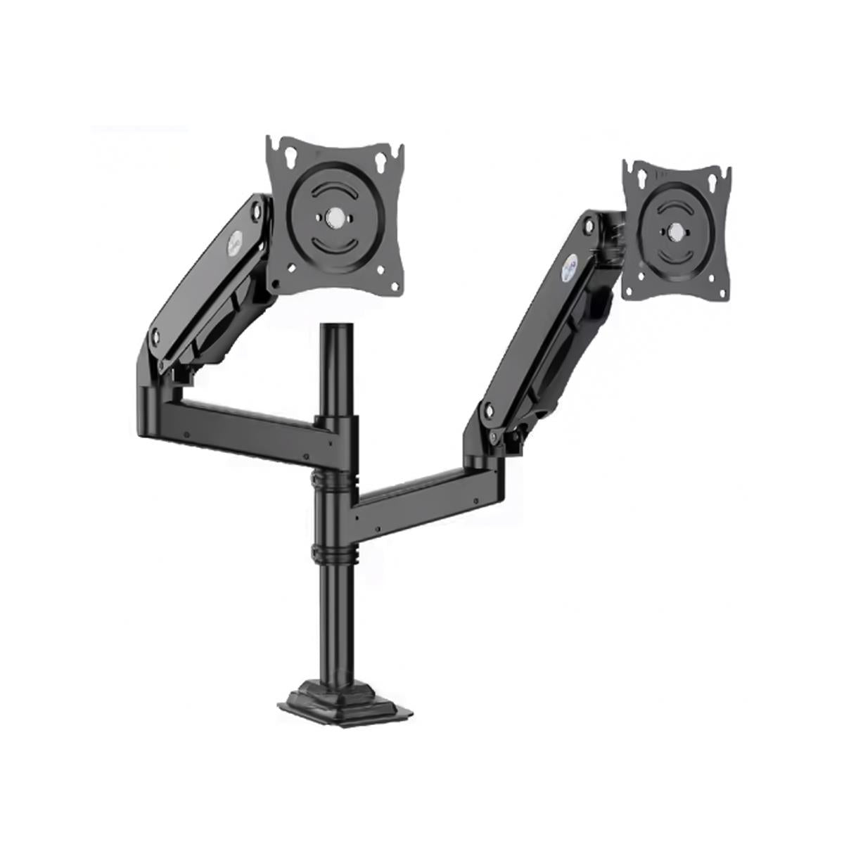 Suporte Duplo Articulado Para Monitores 17" a 27" Onistek Pistão a Gás e Ajuste Ergonômico - ON-F190
