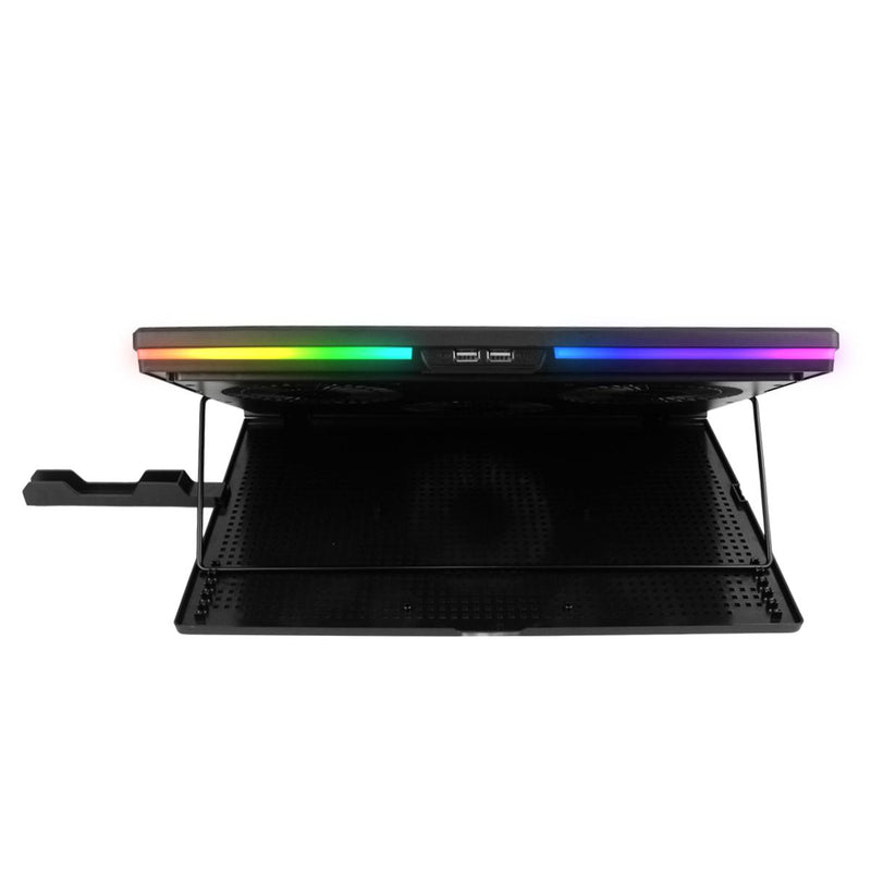 Base Ergonômica Notebook Aitek com 3 Coolers LED USB Alto Desempenho - DELTA-B3132G