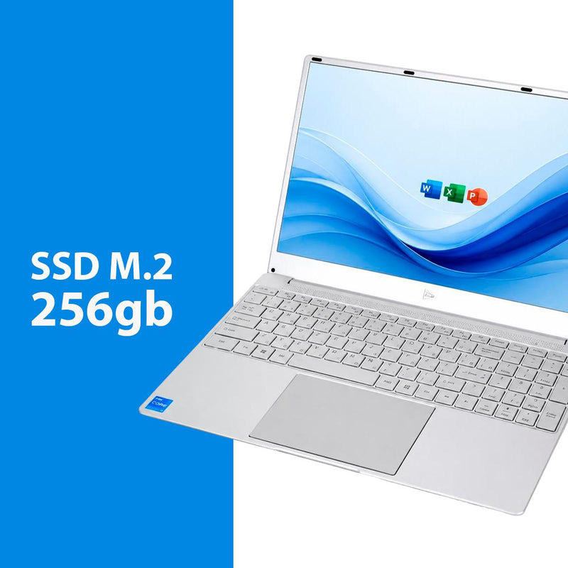 Notebook Intel Core i5 15,6" Full HD 8GB RAM + SSD 256GB M.2 Windows 11 Pro