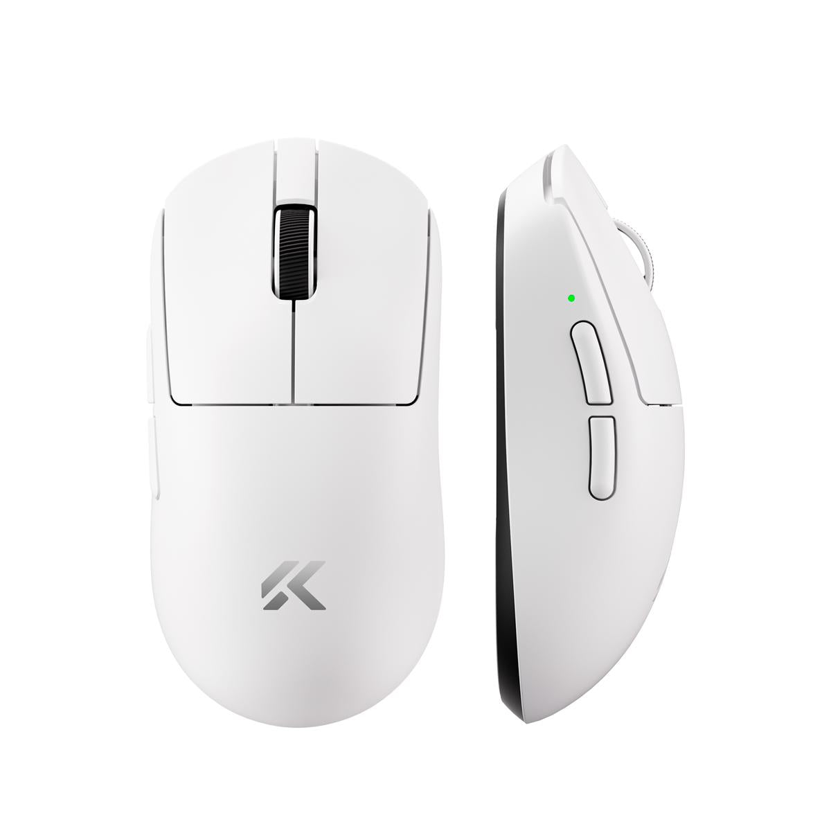 Mouse Gamer MCHOSE A7V2 Ultra Branco 59g Sensor PAW3950