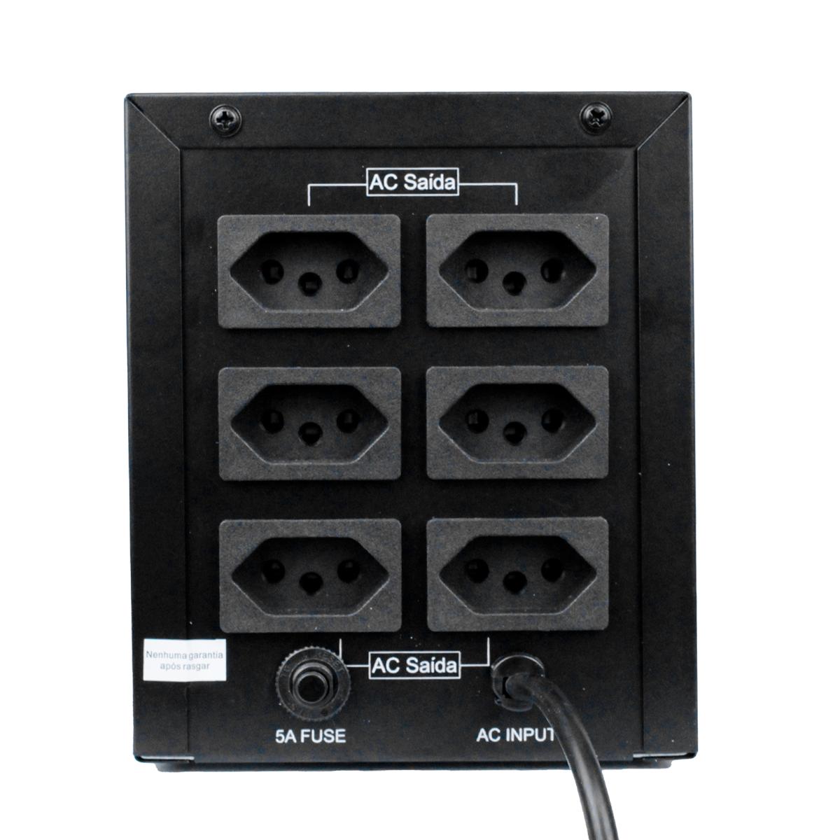 Nobreak UPS 2000VA 220V Oberon Potência de 1200W para Estações de Trabalho e Servidores - OR-NL587