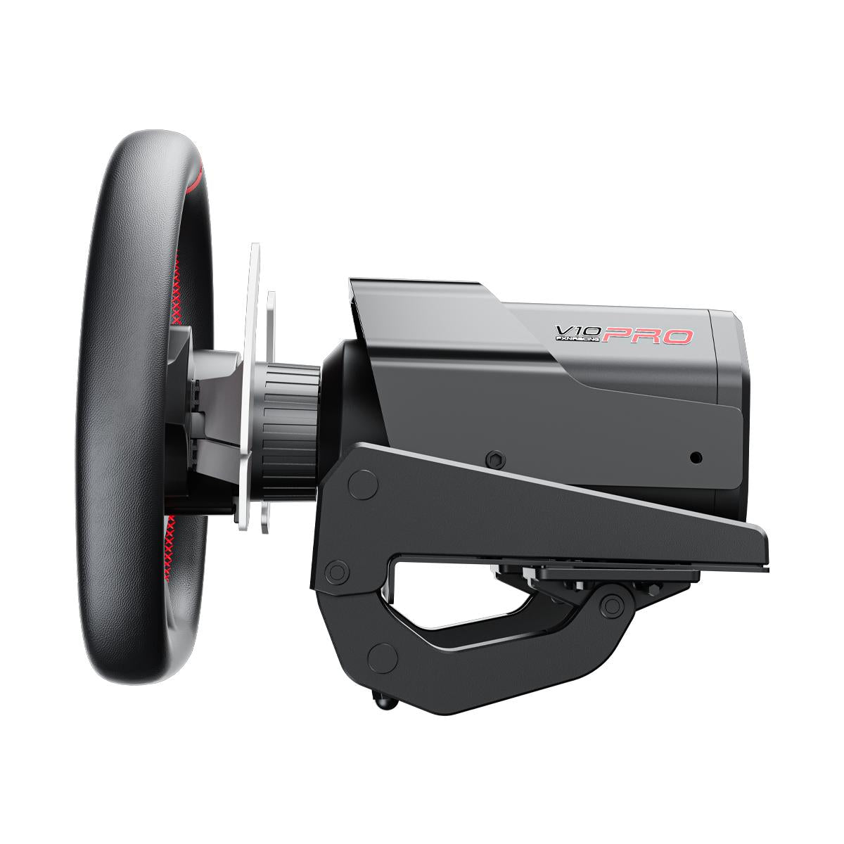 Kit Simulador de Corrida PXN V10Pro Base Servo Direct Drive 3,2Nm + Volante C Paddle Shift + Pedais Acelerador, Freio e Embreagem Hall Effect