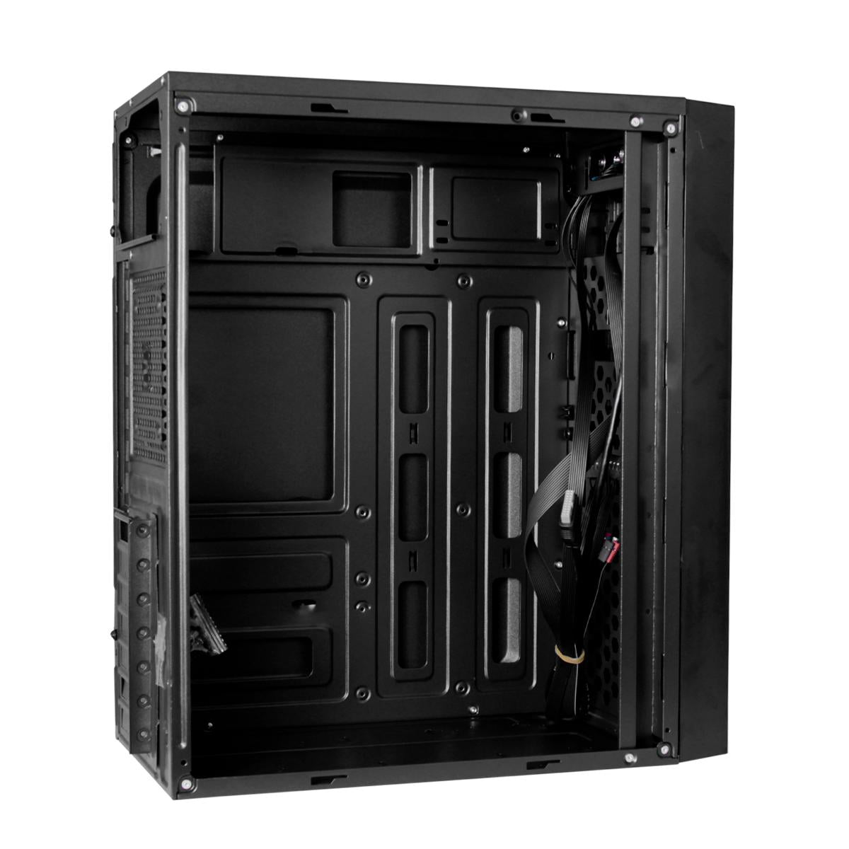 Gabinete PC Grasep Office Desktop ATX/Micro/Mini Organização e Refrigeração Eficiente USB 3.0 - D-ATX01
