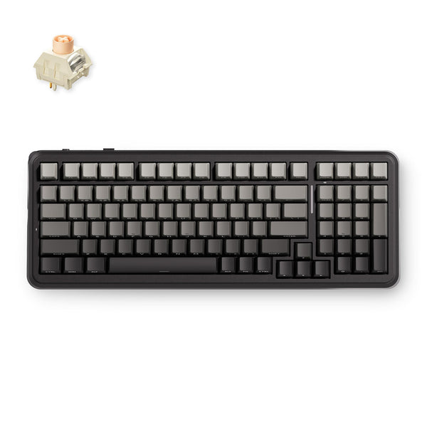 Teclado Gamer Sem Fio MCHOSE K99 V Tri-Modo Preto Gradient 8K Polling SOCD RGB 360°
