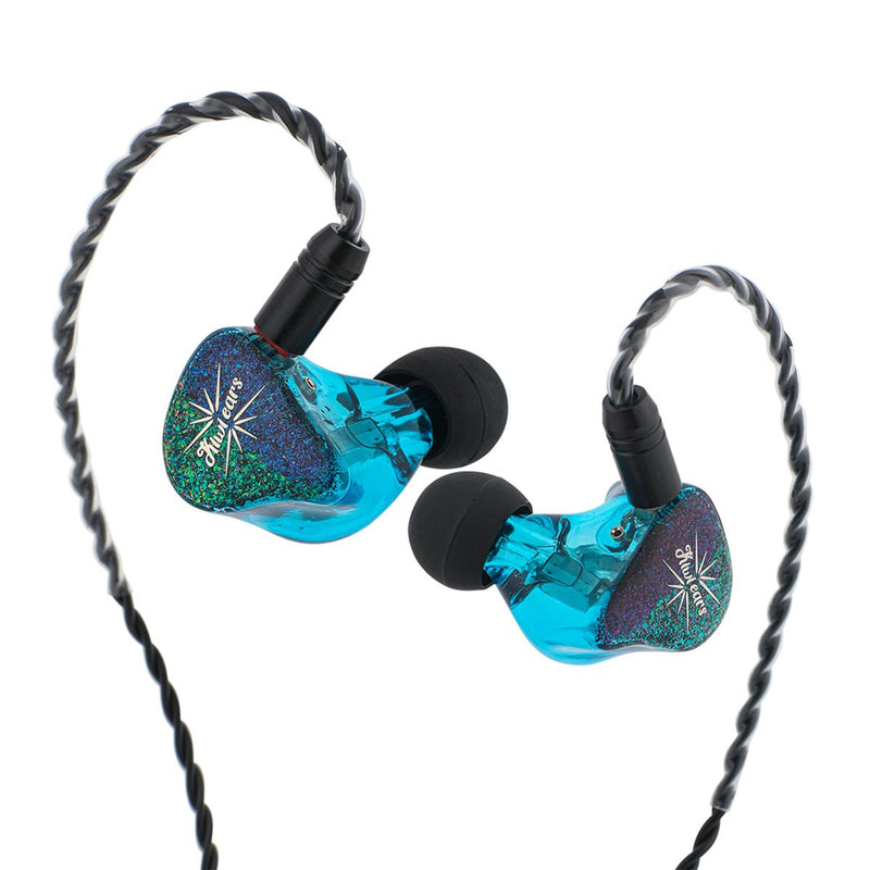 Fone In Ear Kiwi Forteza Azul com Graves Profundos e Agudos Nítidos