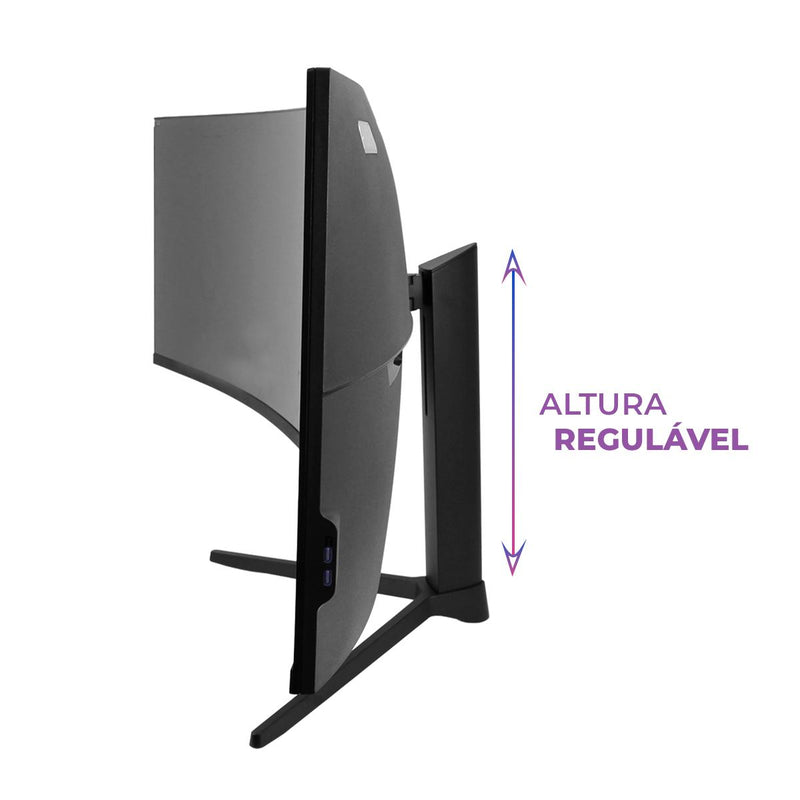 Monitor Gamer Curvo 49'' Aitek UltraWide 165Hz 1ms LED 5120x1440 HDMI - DELTA-M4922AUCPRO