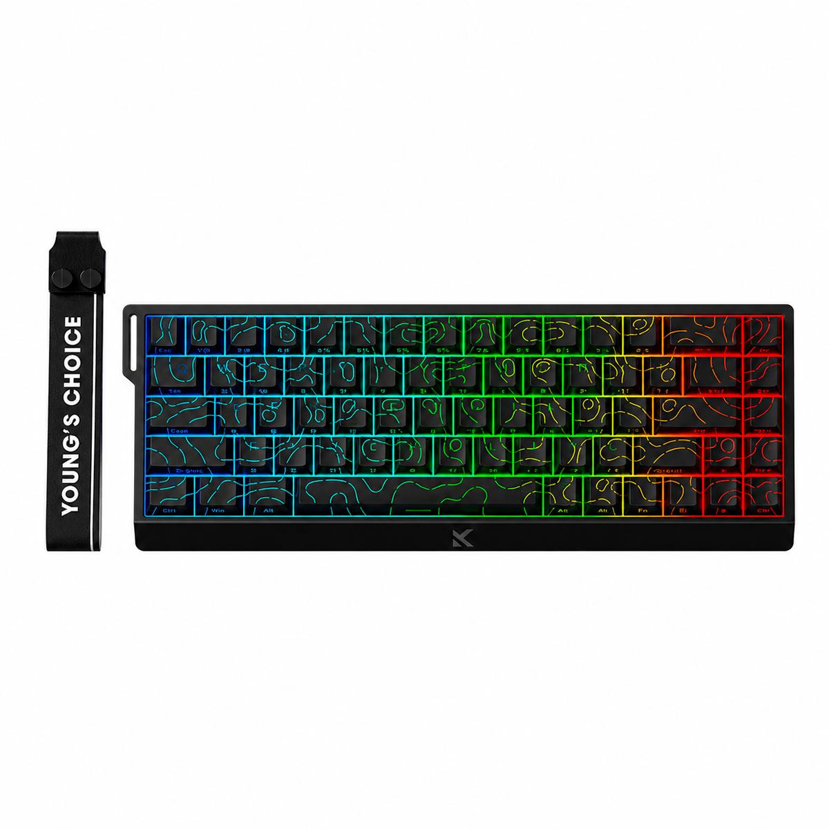 Kit Teclado Gamer MCHOSE Ace 68 8000Hz + Mouse A7V2 Ultra