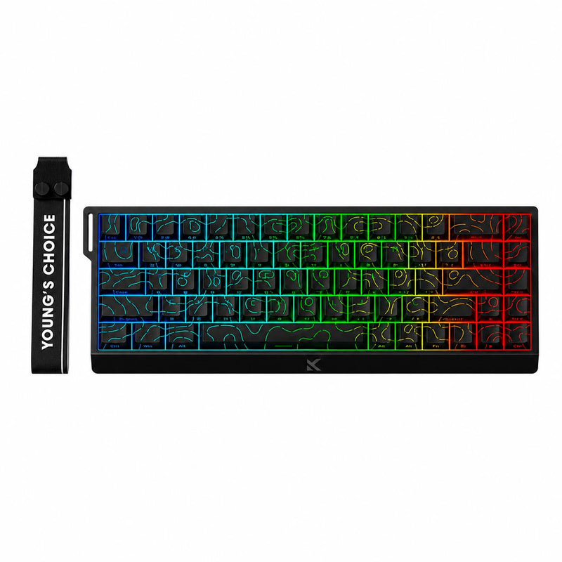 Kit Teclado Gamer MCHOSE Ace 68 8000Hz + Mouse A7V2 Ultra