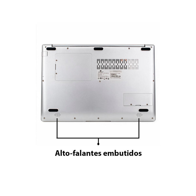 Notebook 15,6 Intel Core i7-5500U 8GB RAM SSD 512GB