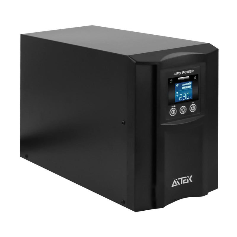 Nobreak UPS 1200VA 700W 110V Senoidal Puro Estabilizador de Tensão para Equipamentos Sensíveis e CFTV - ANB-1211P