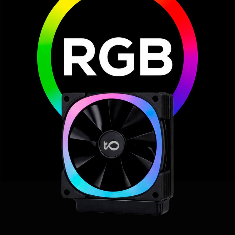 Water Cooler Lcd Rgb 360mm Silencioso Alta Performance 300W