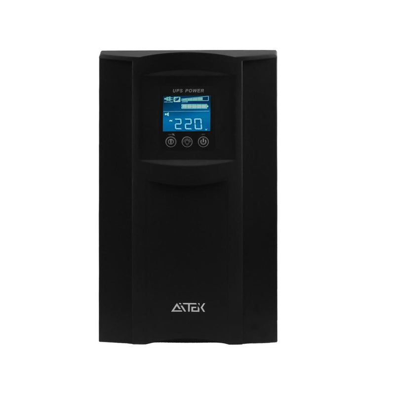 Nobreak UPS 3kVA 2700W 220V Senoidal Pura Aitek Profissional para Eletrônicos - ANB-BE3000P-220V