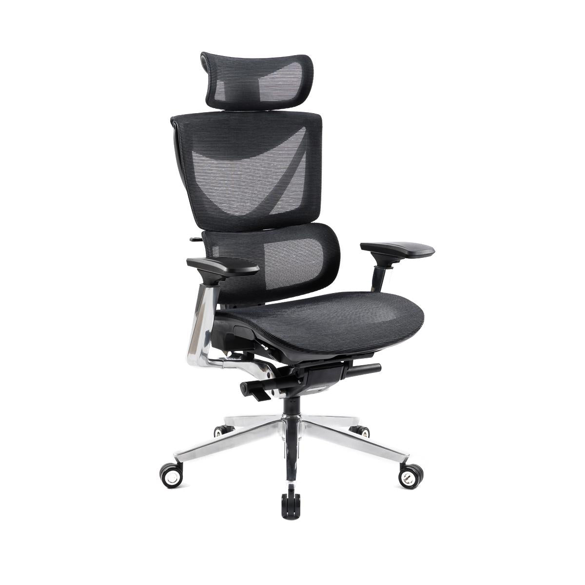 Cadeira Ergonômica Premium KOZZ com Apoio Lombar e Encosto Reclinável - KZ-CE02