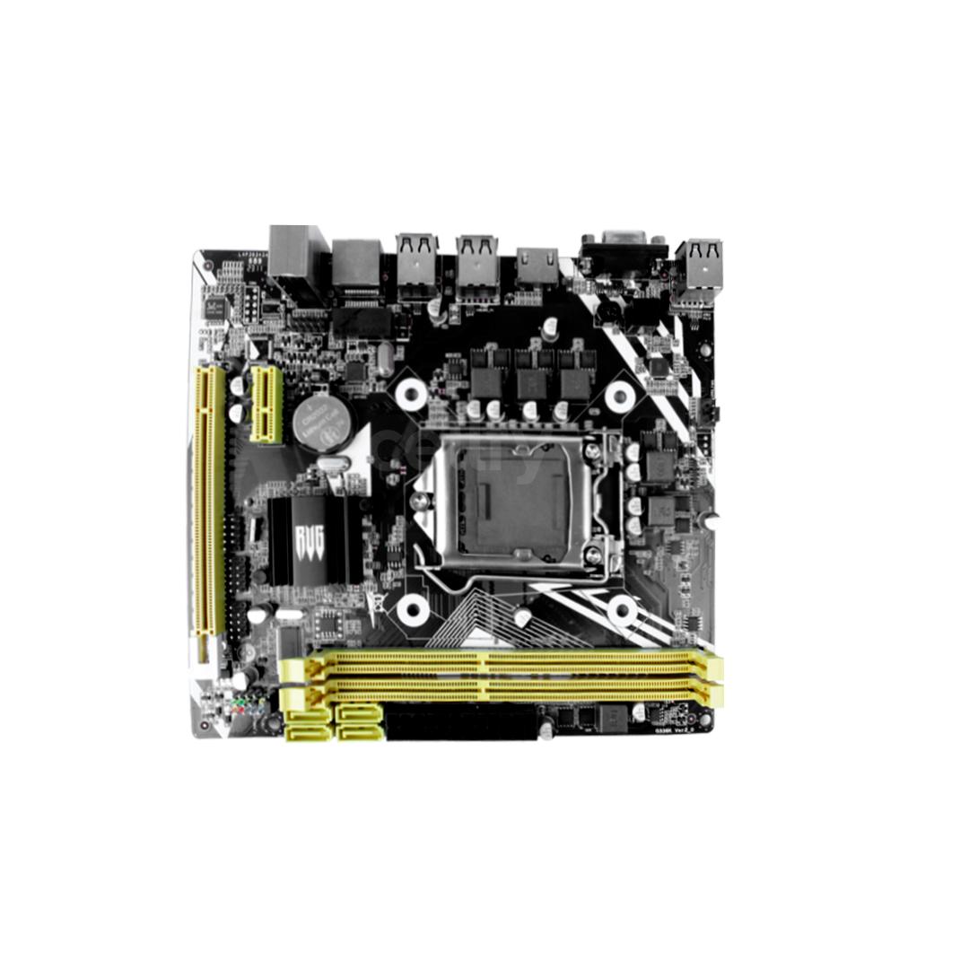 Placa Mãe Intel HM55 LGA1156 Micro ATX DDR3 Revenger HDMI VGA SATA 2.0 - G-HM55