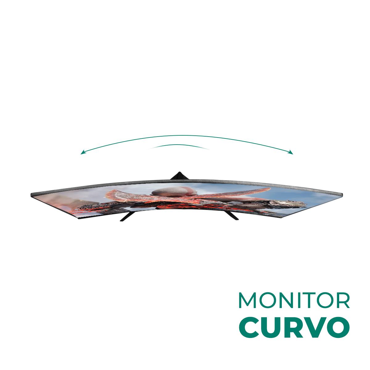 Monitor Gamer Kozz 27 Pol Curvo FHD 144hz 1ms Imersivo FPS HDMI Displayport - KZ-M2725C