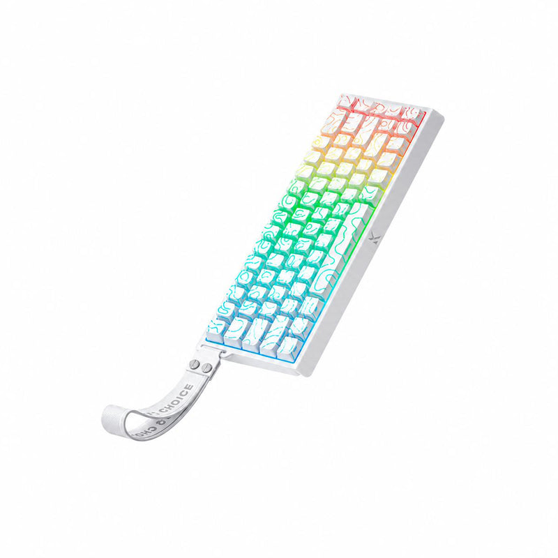 Kit Teclado MCHOSE Ace 68 Rapid Trigger, RGB e Mouse L7 Pro
