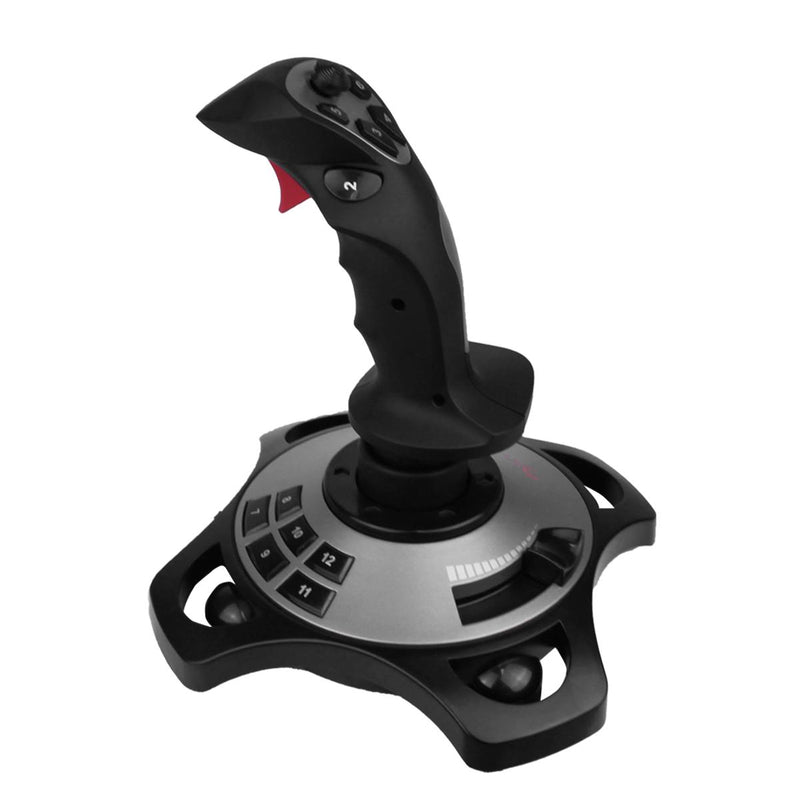 Controle Gamer Flight Stick Joystick Simulador Voo Piloto Computador PC - PXN-2113PRO