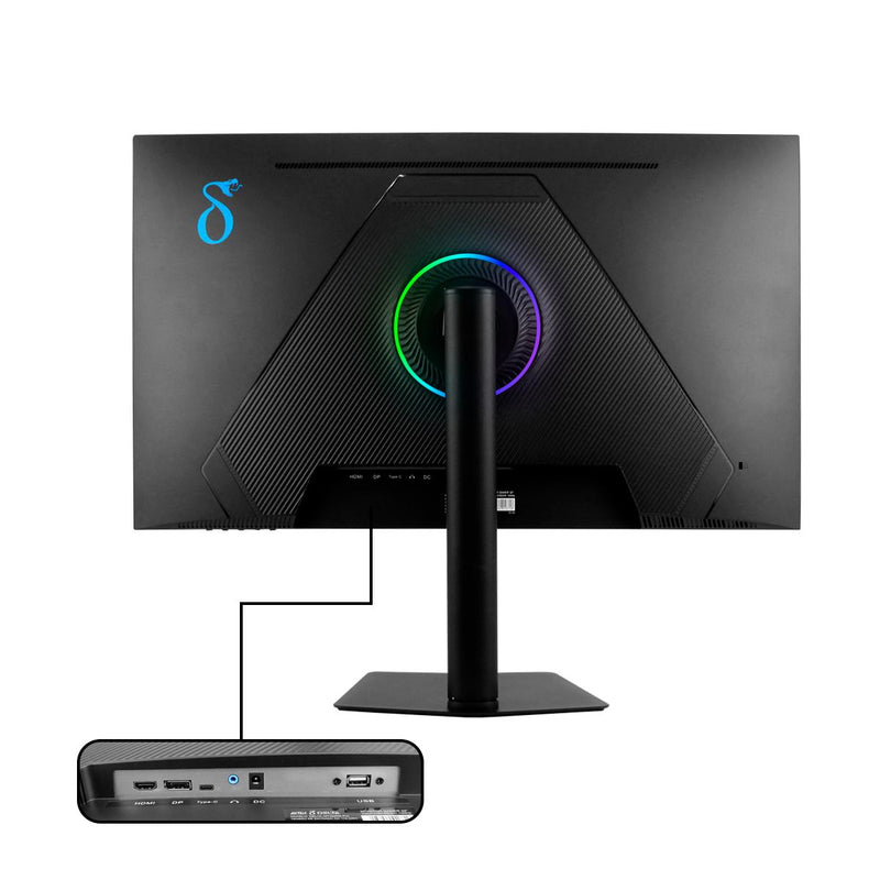 Monitor Gamer MT3220APRO Tela 32’’ WQHD Touchscreen 100Hz 1ms IPS FreeSync G-SYNC- DELTA-MT3220APRO