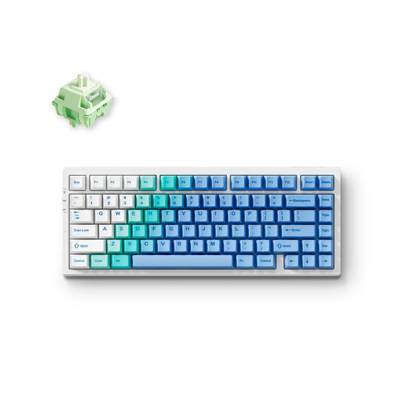 Teclado Gamer Sem Fio MCHOSE G75 Pro – Bateria 8000mAh e Keycaps PBT