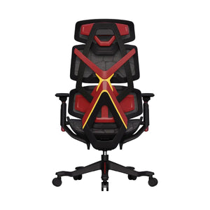 Cadeira Gamer Profissional Elements Vector com Apoio de Cabeça 2D e Revestimento em Mesh - ELEM-72122