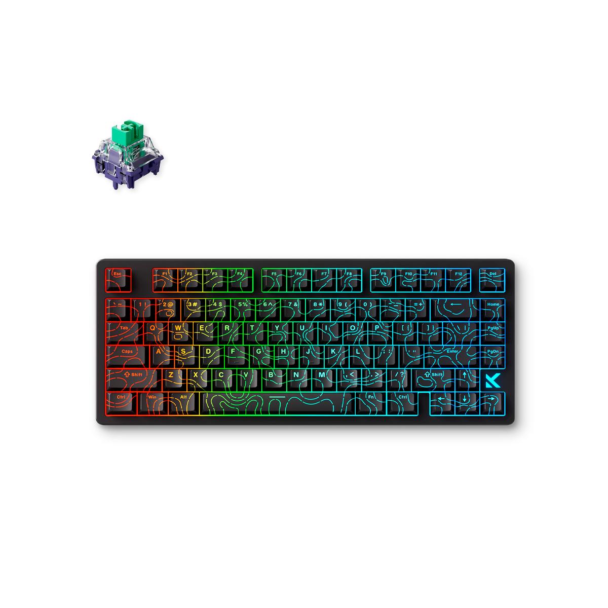 Teclado Rapid Trigger MCHOSE JET 75 Kailh Magnetic God Gamer