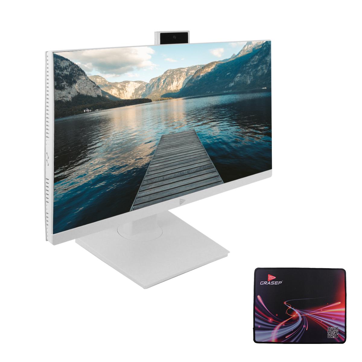 Computador All In One 23,8’’ Grasep Intel I5 DDR3 16GB Webcam Wi-Fi - D-AI16
