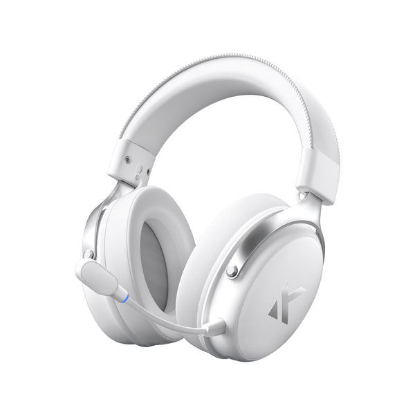 Headset V9 Pro MCHOSE Gamer Icy White Sem Fio 7.1 Surround 250h BT 2.4G Microfone IA