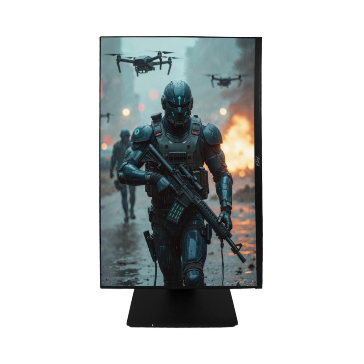 Monitor Gamer 27” Full HD Aitek IPS 540Hz 1ms HDMI DisplayPort VESA Posição Vertical Ângulo e Atura Ajustáveis - DELTA-M2718FPS