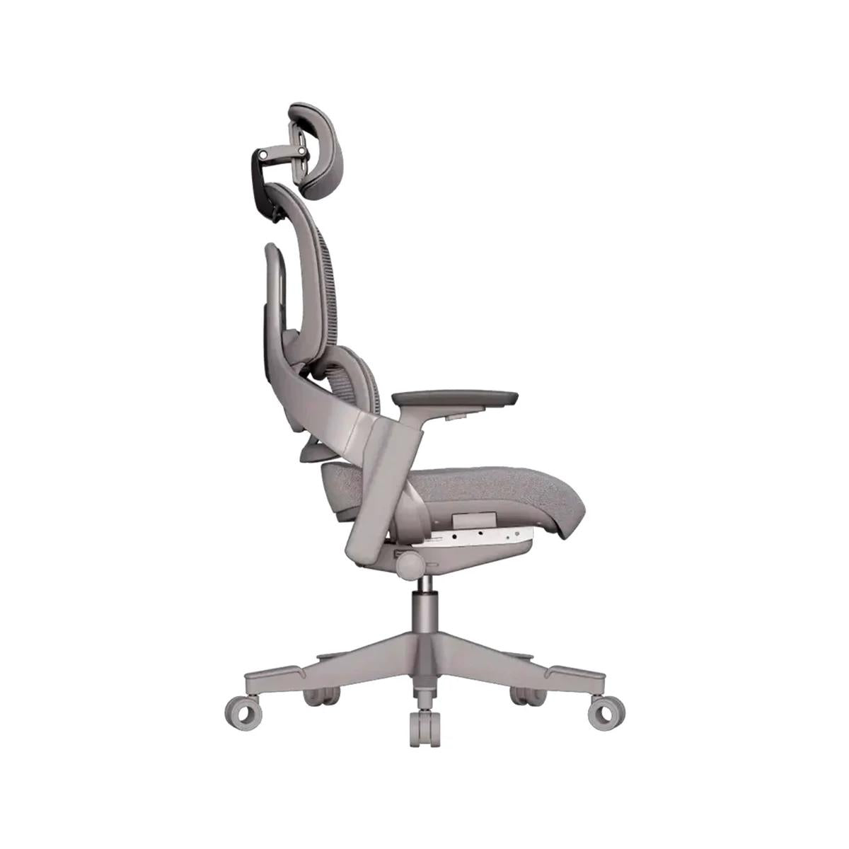 Cadeira Ergonômica Elements Calira Premium Cinza Conforto e Postura Ideal para Home Office - ELEM-72120