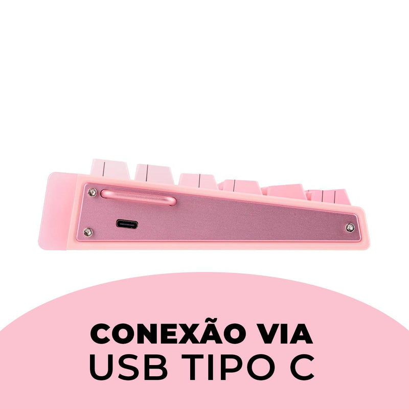 Teclado Mecânico AULA Hero84 HE Hall Effect 8K Polling Rate Rapid Trigger 0,01mm
