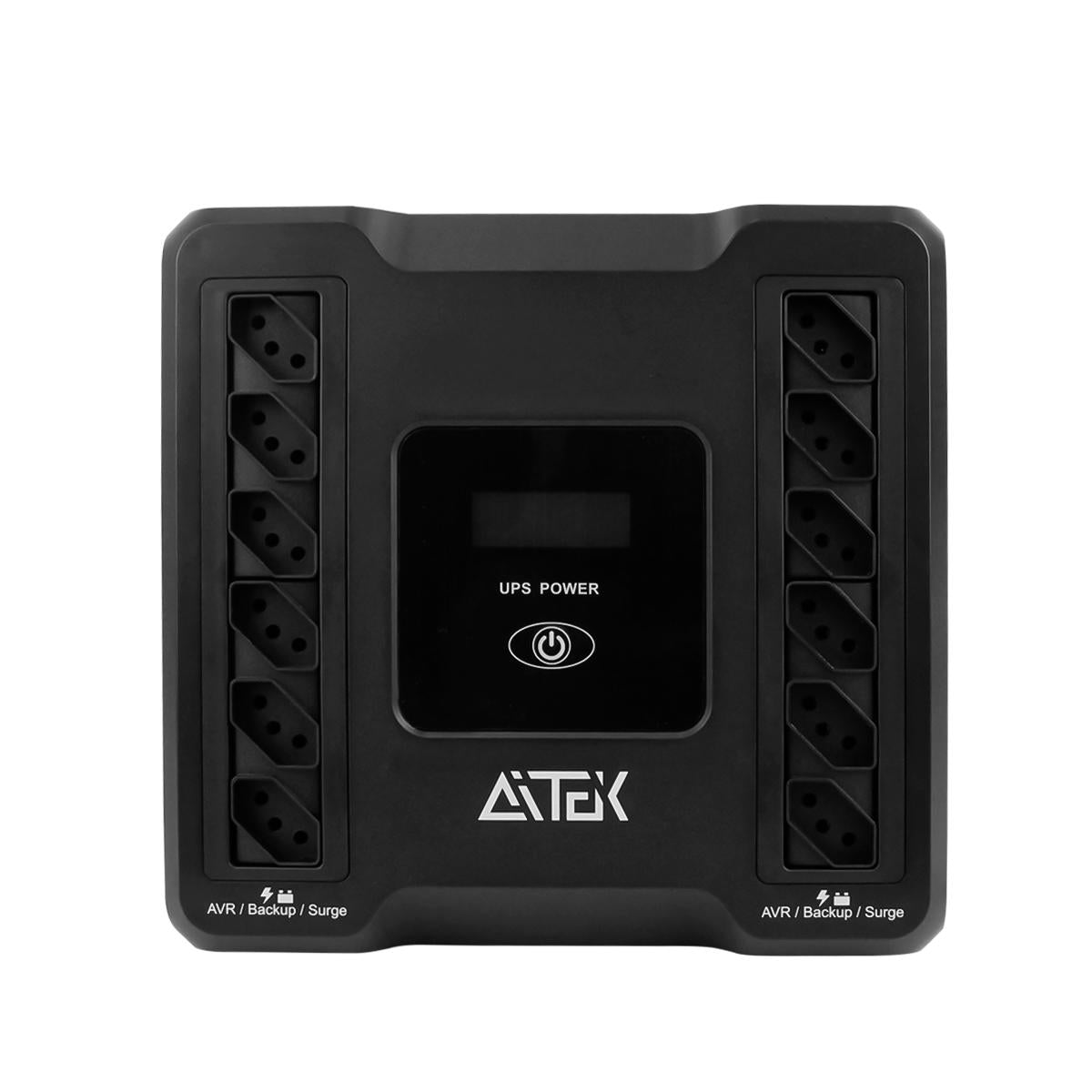 Nobreak 650VA 360W Aitek Estabilizador Bivolt para PC Proteção Oscilação e Sobrecarga - ANB-OL650