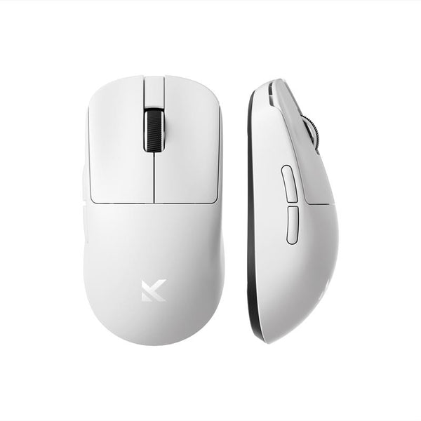 Mouse Gamer MCHOSE L7 Pro Branco Sensor PAW3395 26000 DPI Tri-mode