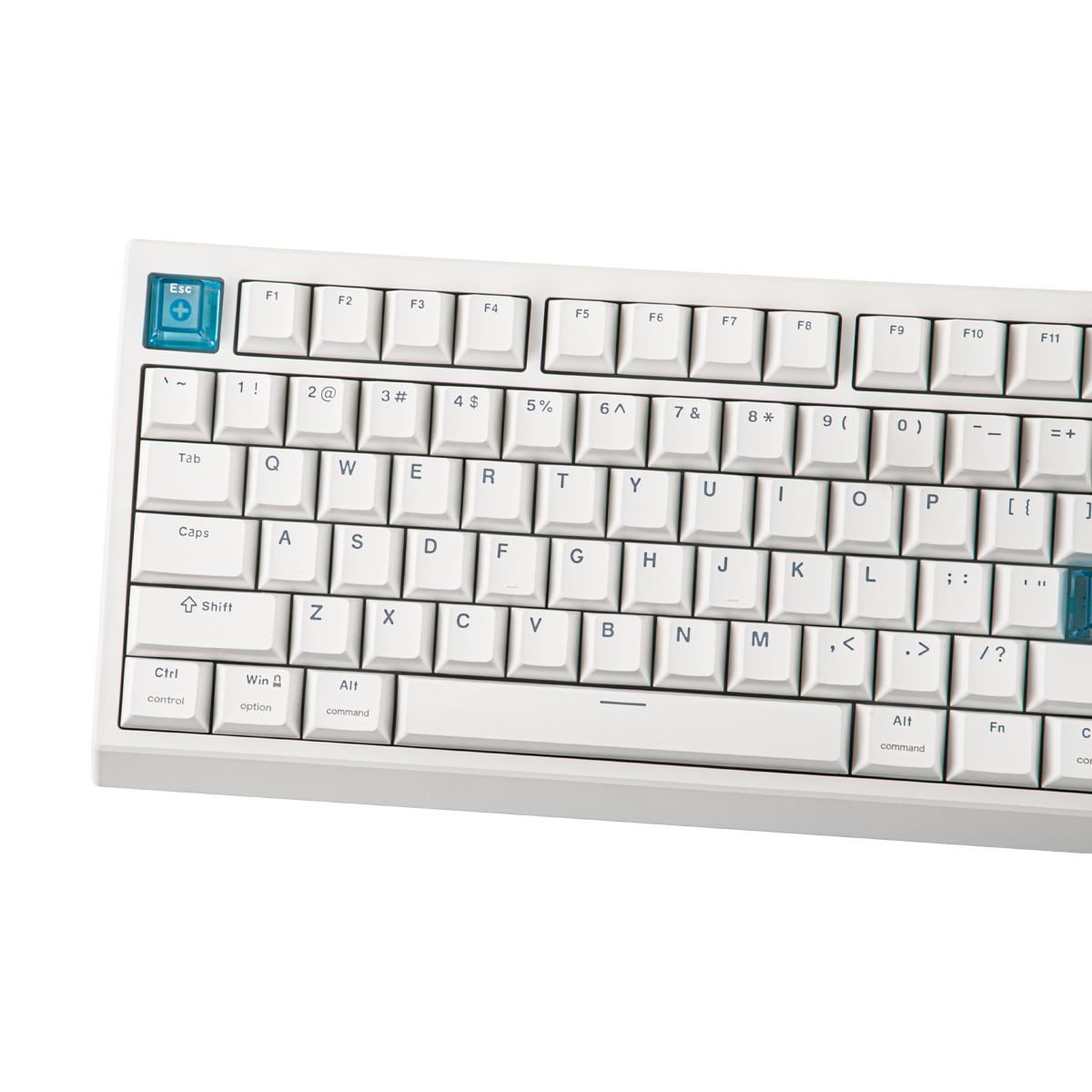 Teclado Gamer EPOMAKER G84 HE 80% Switches Magnéticos Creamy Jade Conexão Tri-Mode