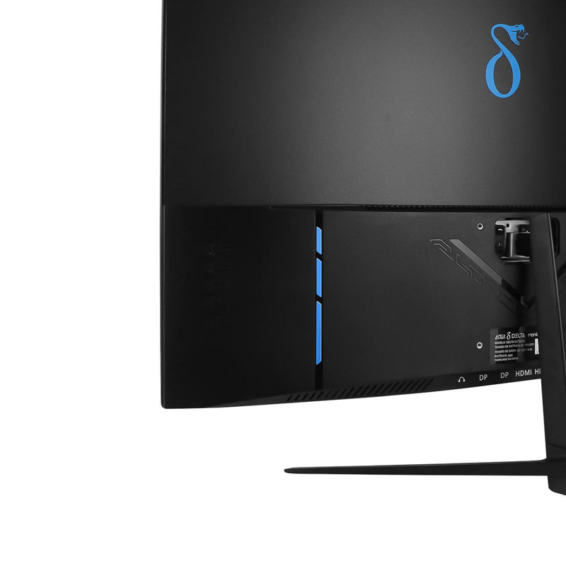 Monitor Gamer Curvo 27” Aitek Painel VA 180Hz 1ms HDMI DisplayPort G-Sync com Áudio Embutido - DELTA-M2722AC