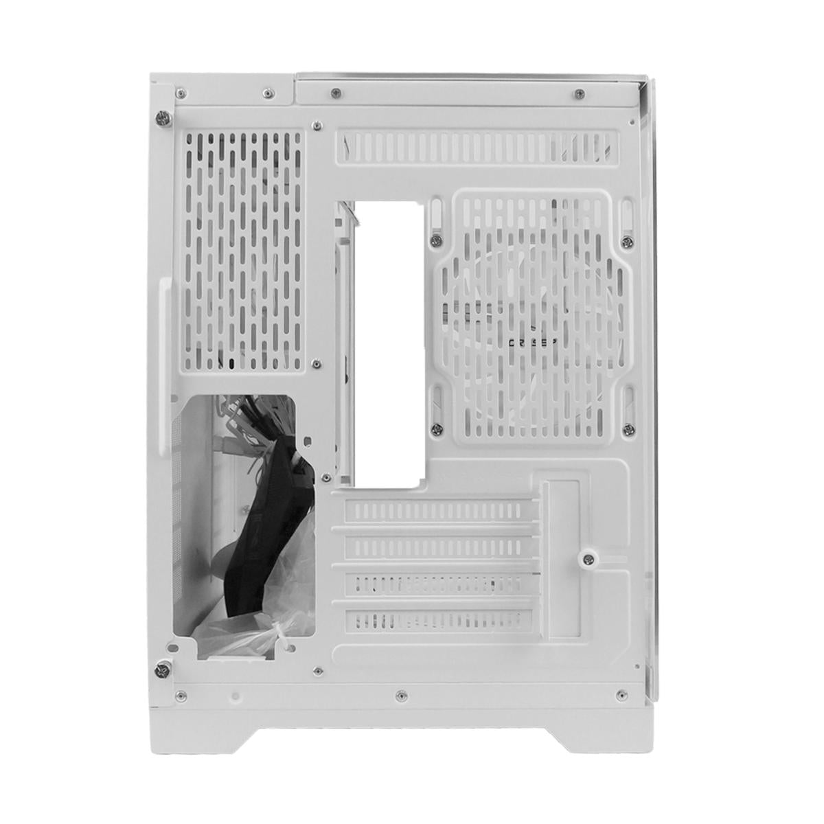 Gabinete Gamer Aquário Grasep Lateral Vidro Curvo 3 Fans USB 3.0 Type-C M-ATX - D-MATX04