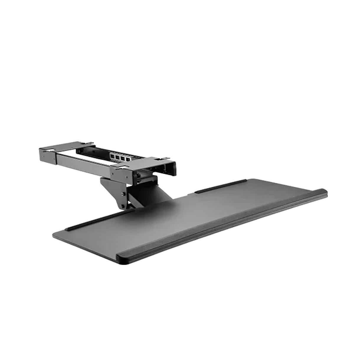 Suporte Retrátil Para Teclado Oderço com Apoio em Gel Bandeja Ergonômica Ajustável com Trilho Deslizante para Mesa - PLMST01A