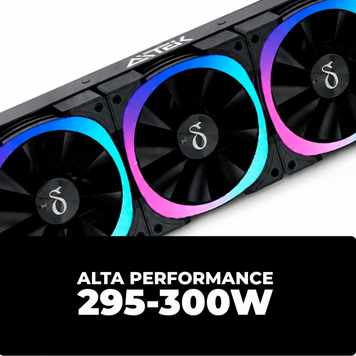 Water Cooler Lcd Rgb 360mm Silencioso Alta Performance 300W