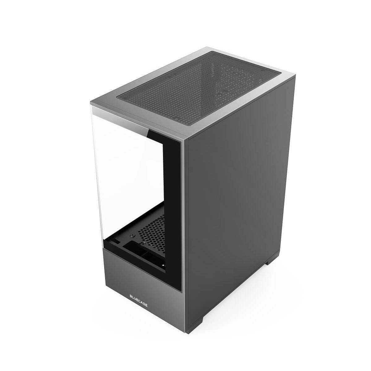 Gabinete Gamer Mini Tower Bluecase com Vidro Temperado Compatível M-ATX Mini ATX - BG-054