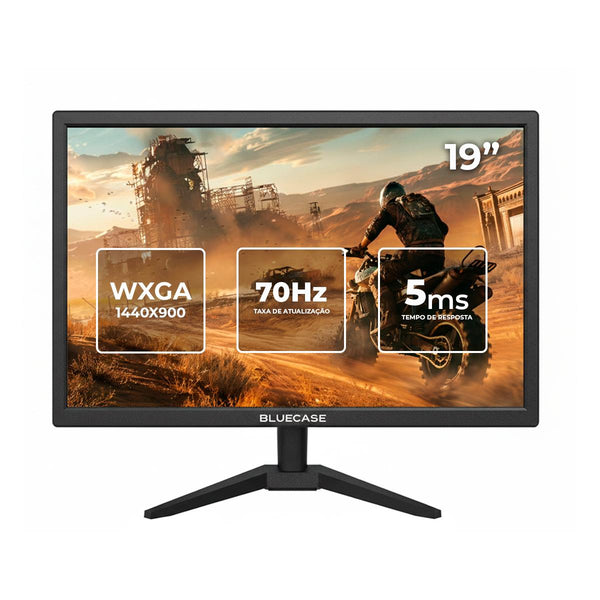 Monitor Bluecase 19 Polegadas WXGA+ 75Hz 5ms Escritório Home Office - BM19K4HVW