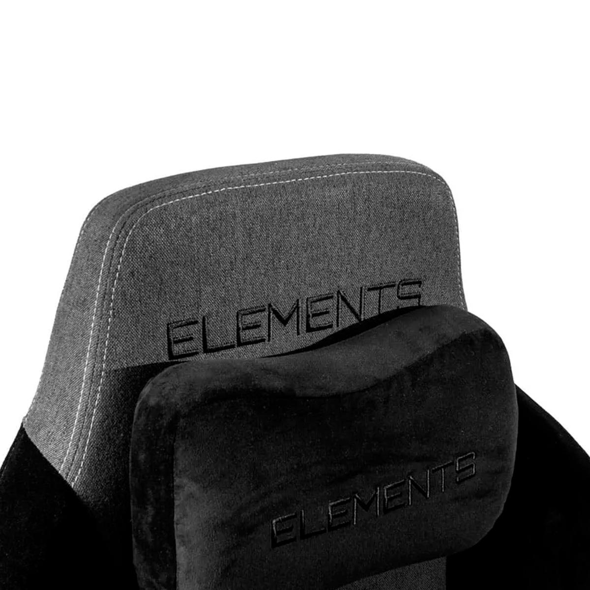 Cadeira Gamer Ergonômica Lunari Fearless com Tecido Knit Respirável Conforto Superior para Jogos e Trabalho - ELEM-71080