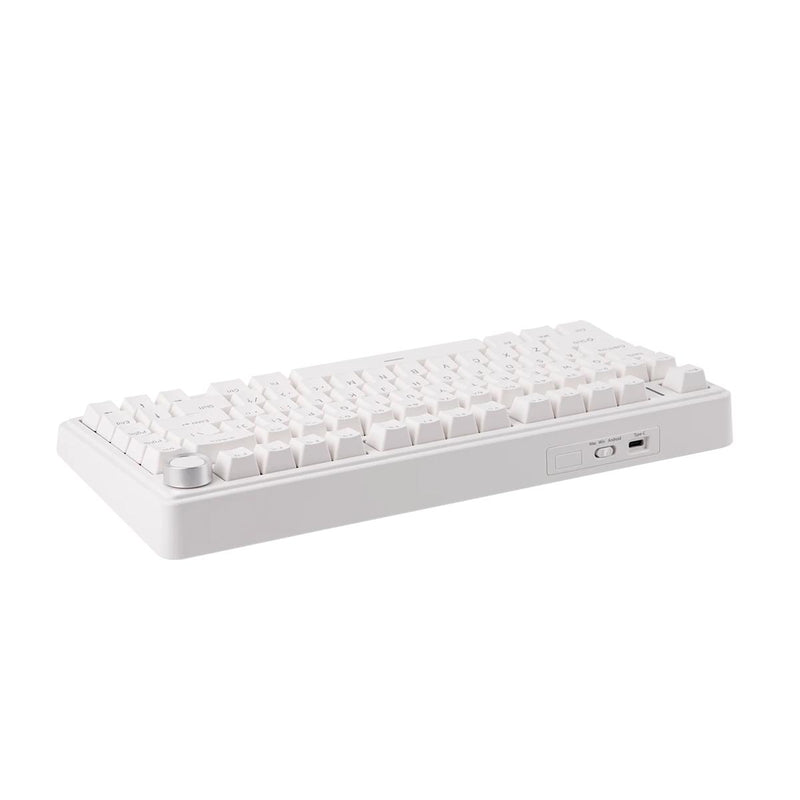 Teclado Gamer AULA F75 Gasket Mount Sem Fio Bluetooth RGB