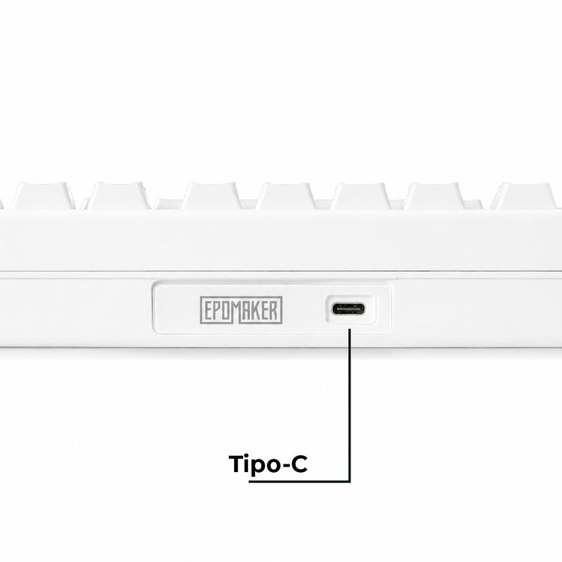 Teclado Magnético 75% EPOMAKER HE80 Hall Effect 8000Hz RGB USB-C