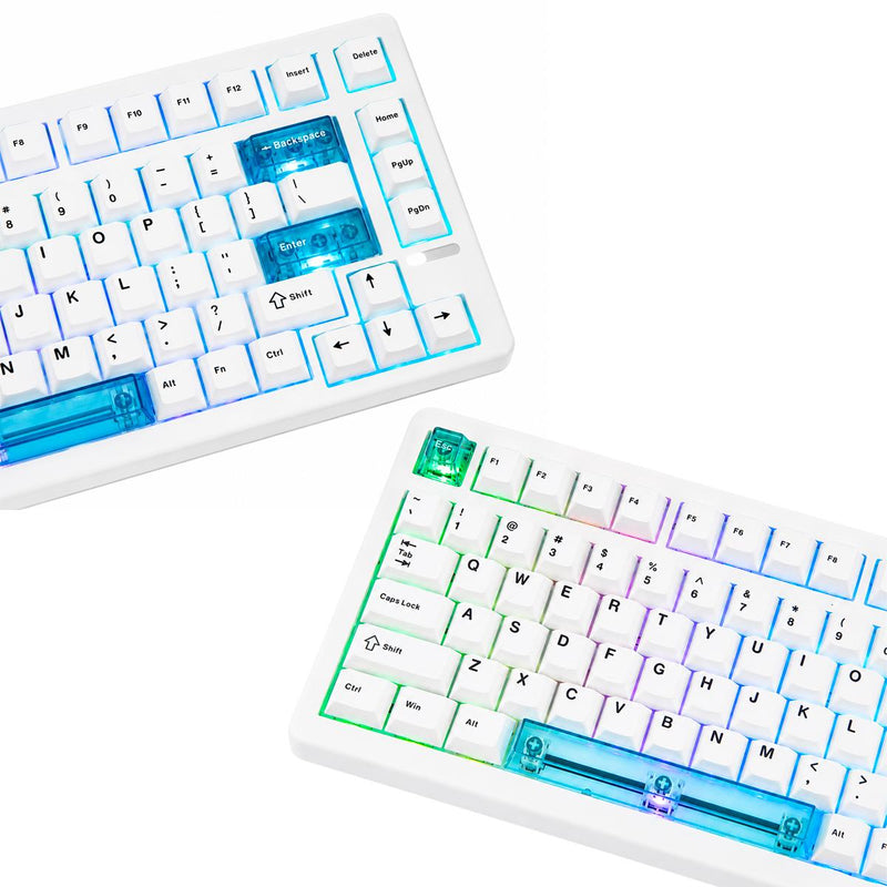 Teclado Magnético 75% EPOMAKER HE80 Hall Effect 8000Hz RGB USB-C