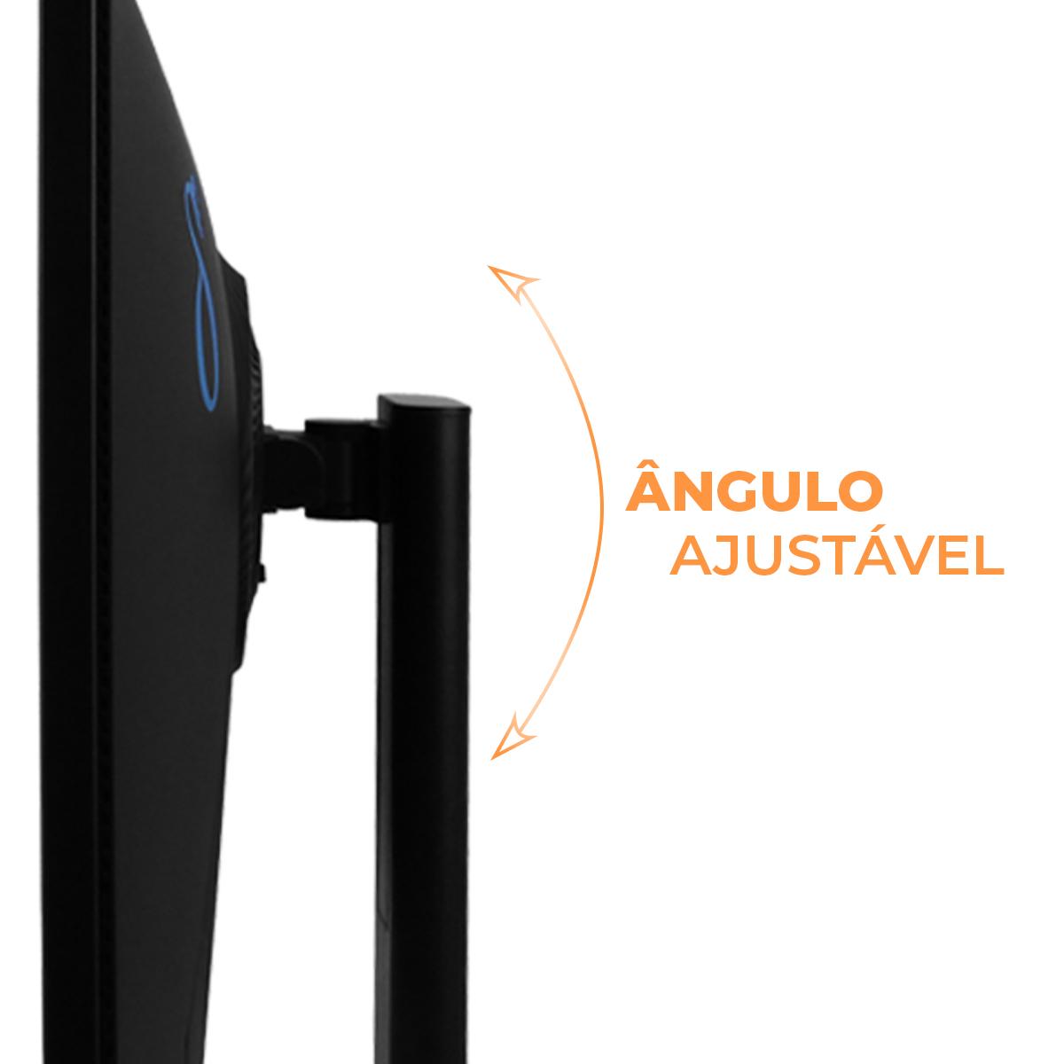 Monitor Gamer 27” Full HD Aitek IPS 540Hz 1ms HDMI DisplayPort VESA Posição Vertical Ângulo e Atura Ajustáveis - DELTA-M2718FPS