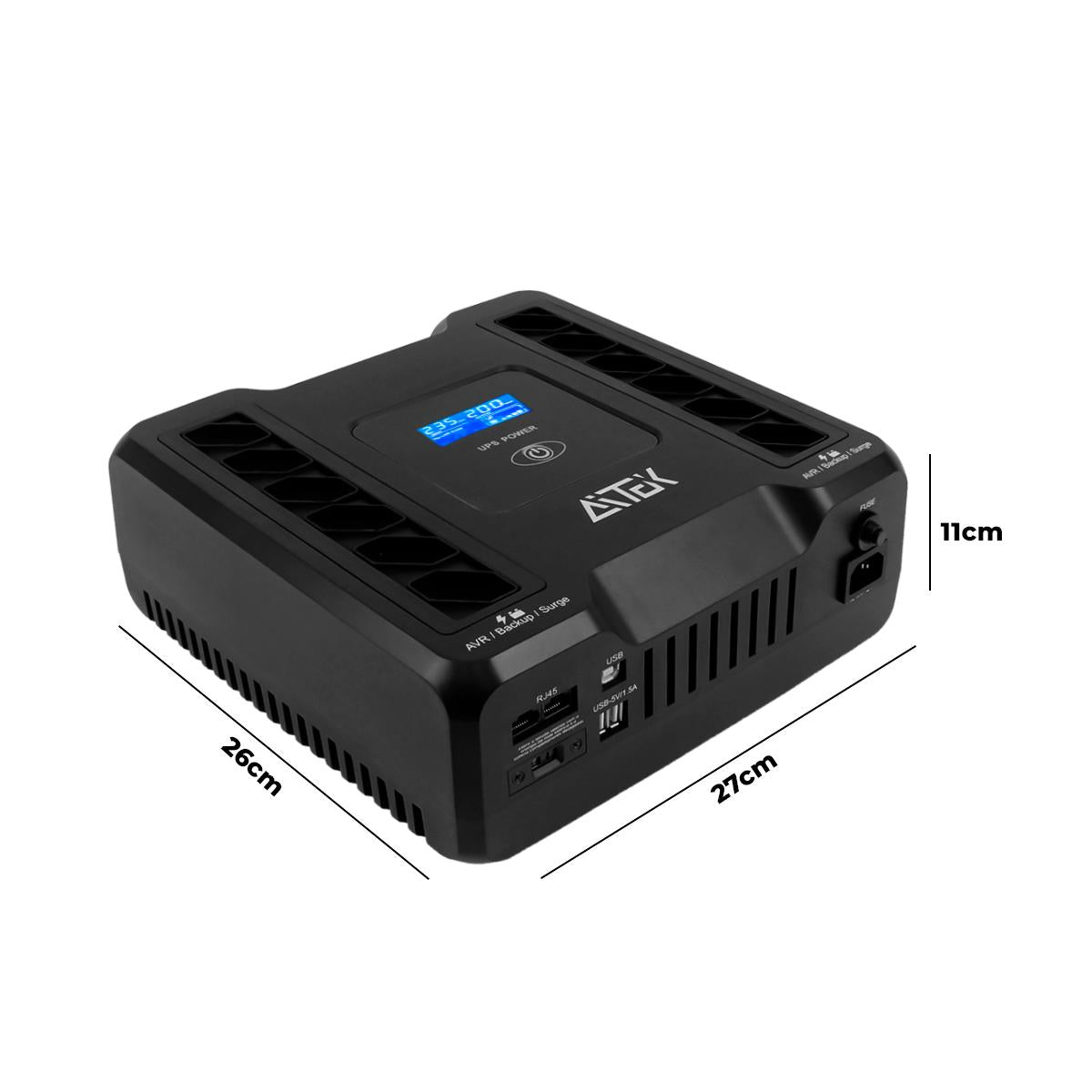 Nobreak 850VA 480W Bivolt Automático Proteção para PC e Escritório - ANB-OL850