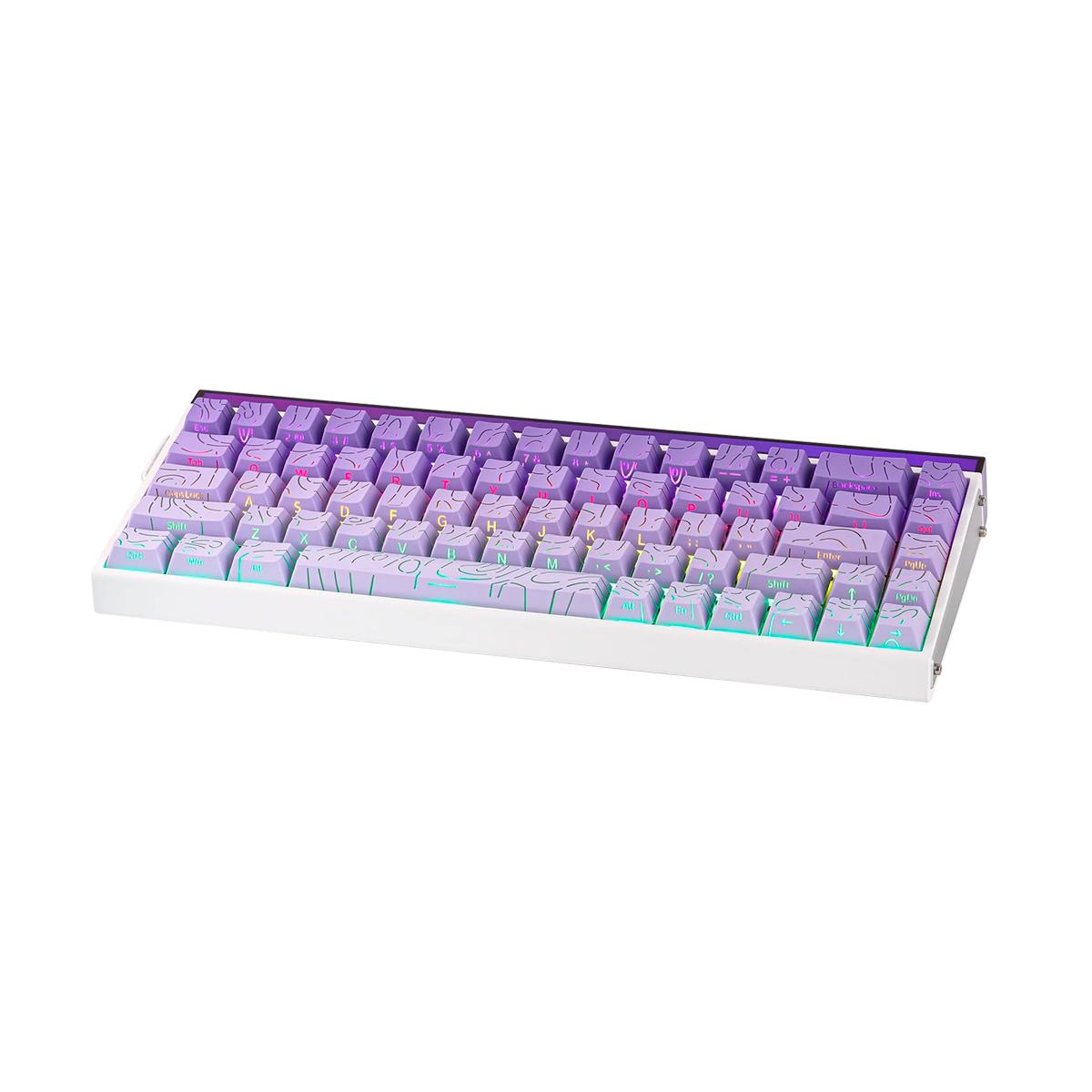 Teclado Gamer AULA Hero68 HE Hall Effect Premium Anti-Ghosting Total RGB Customizável