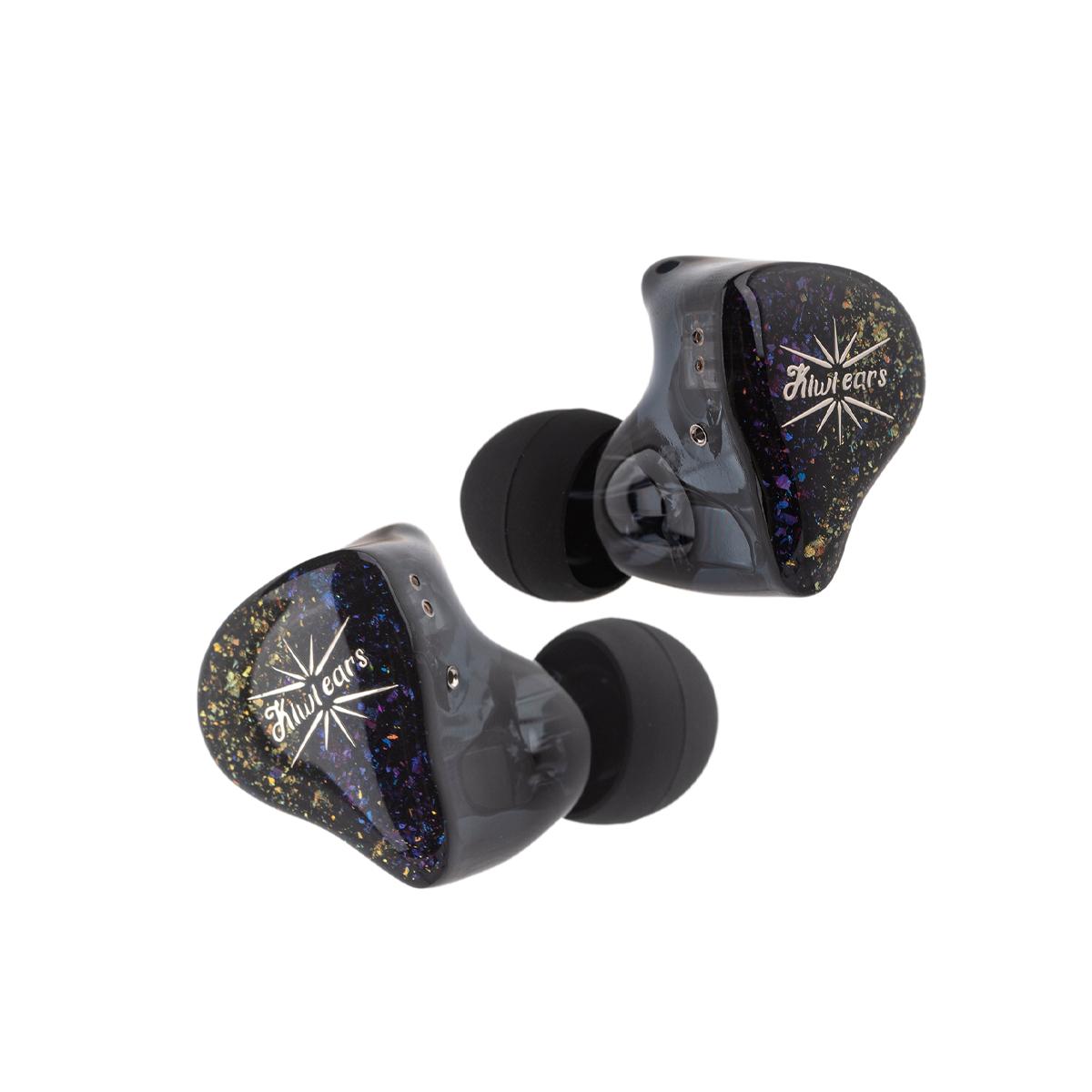 Fone In Ear Kiwi Forteza Preto com 2 Drivers de 10mm e Armadura Balanceada